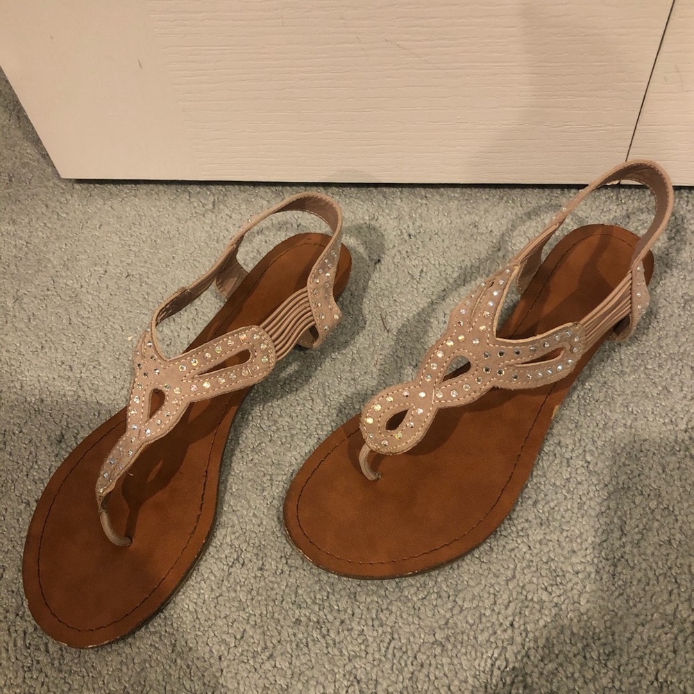 Blush flats